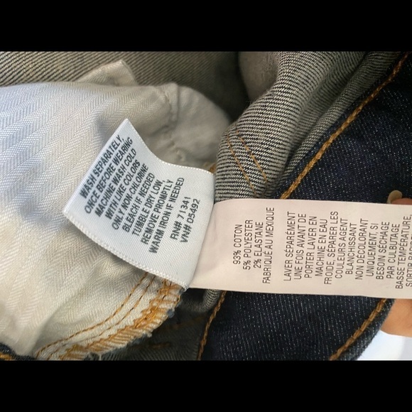 LLBean Blue Slim Leg Skinny jeans - Picture 5 of 7